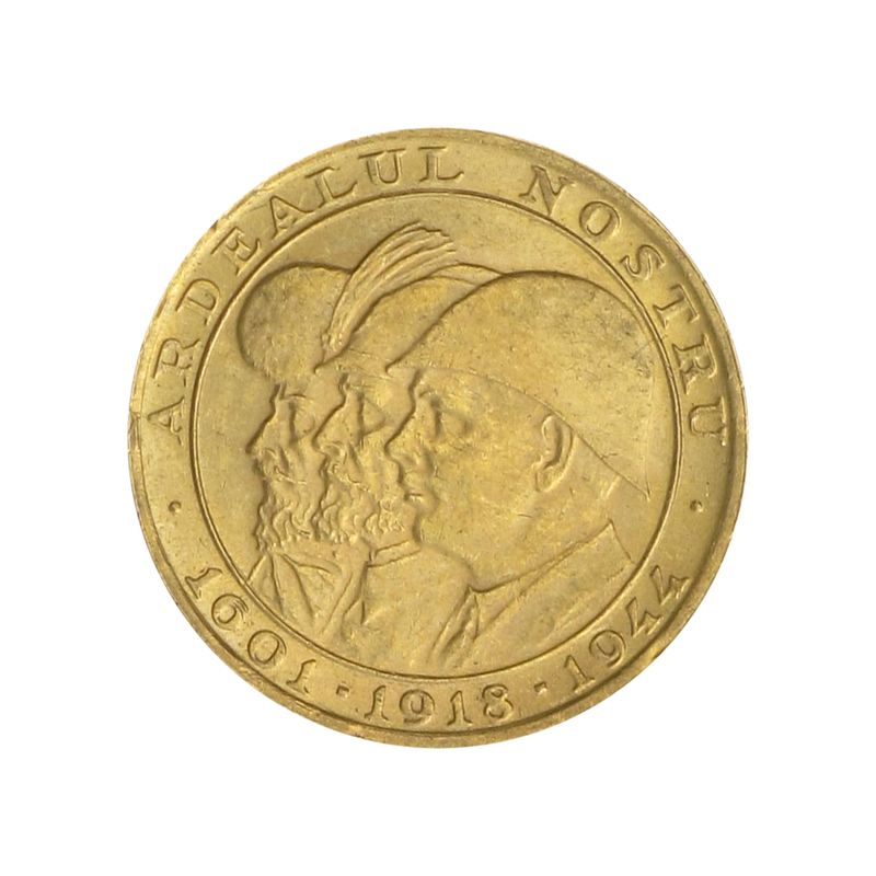 Rumänien 20 Lei Gold, 1944 Rumänische Könige 