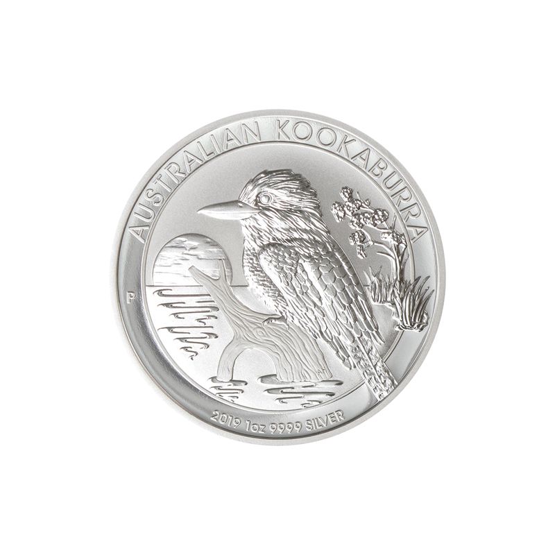 Australien 1$ Kookaburra 2019, 1 oz  Silber
