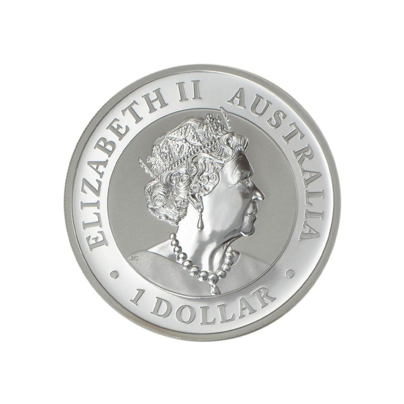 Australien 1$ Koala 2021, 1 Unze  Silber