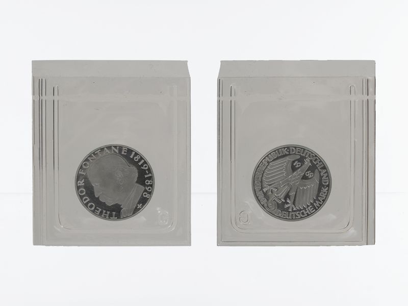 Theodor Fontane 1969, 5 DM Silber, PP