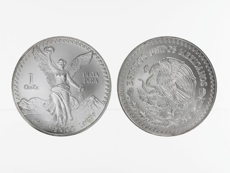 Mexiko Libertad, 1995, 1 OnZa Silber