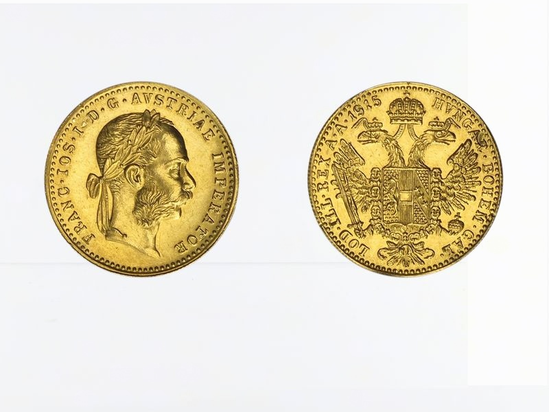 Österreich 1 Gold Dukat 1915