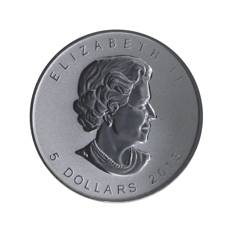 Kanada 5$ Maple Leaf 2013, Privy Mark Schlange