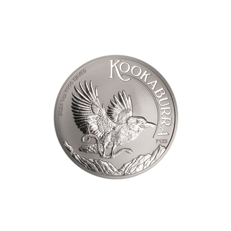 Australien 1$ Kookaburra 2024, 1 oz  Silber