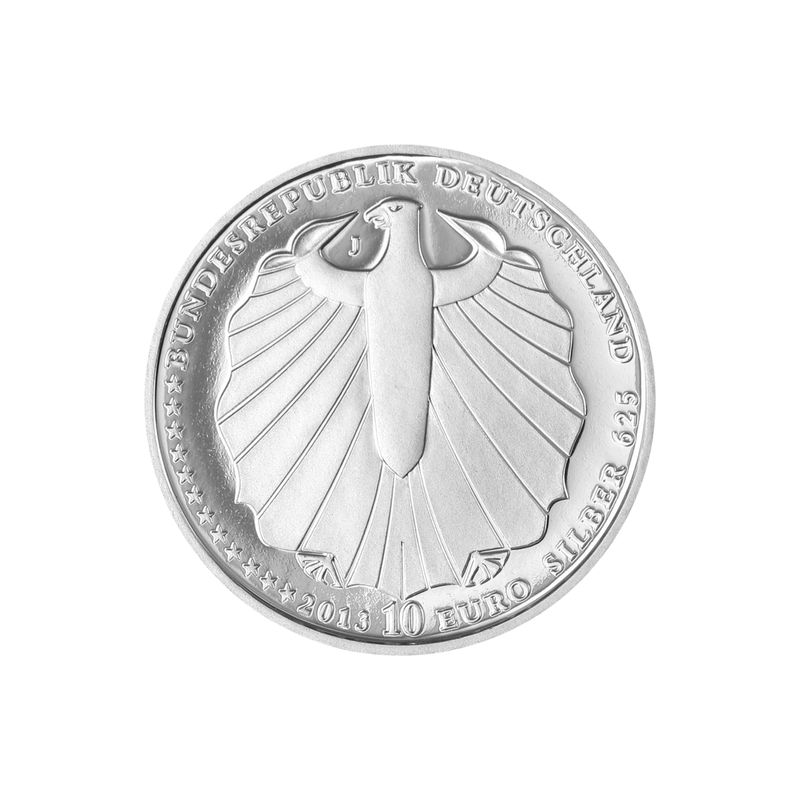 Grimms Märchen Schneewittchen 10 € Silber 2013, PP