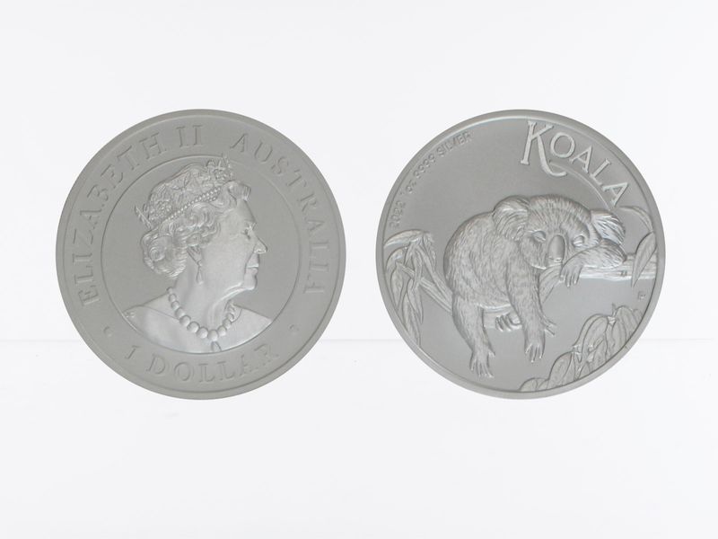 Australien 1$ Koala 2022, 1 Unze  Silber