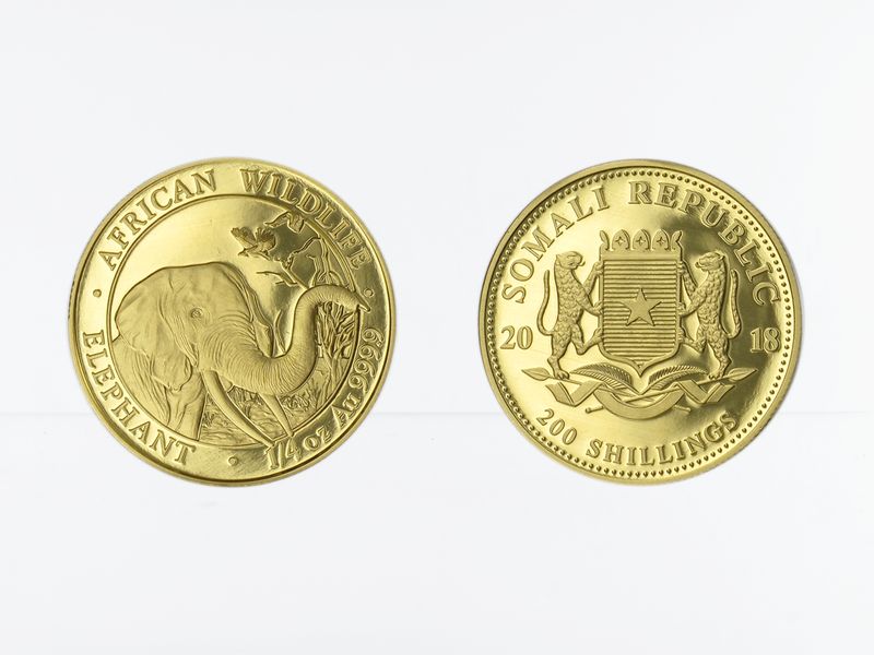Somalia 200 Sh. Elefant 2018, 