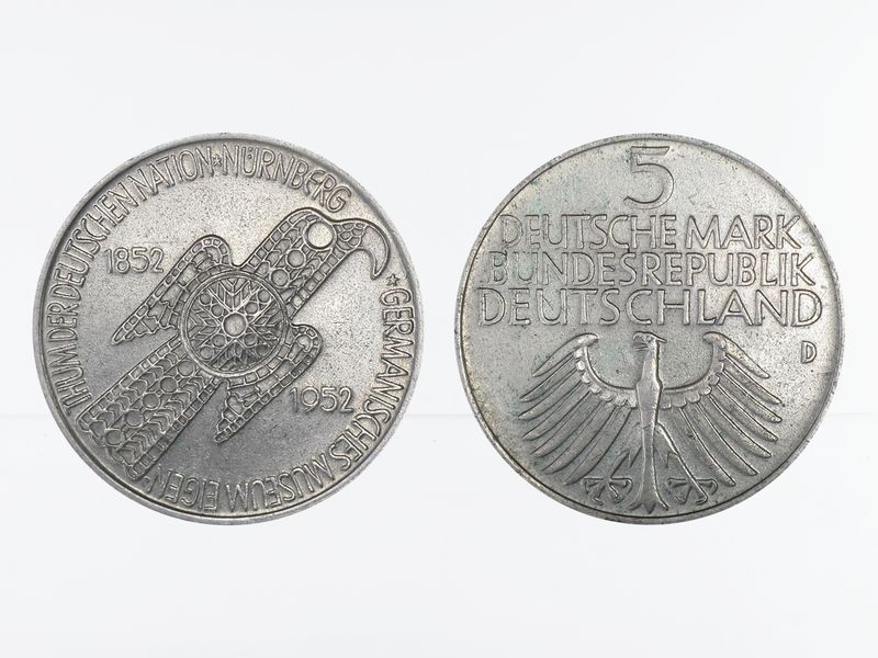 BRD 5 DM Germanisches Museum 
