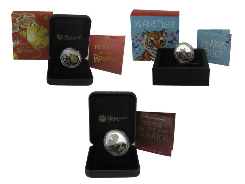 Tuvalu,  Lunar 2012-2024 Collection., PP (B+C) Tuvalu,  Lunar 2012-2024 Collection., PP (B+C)