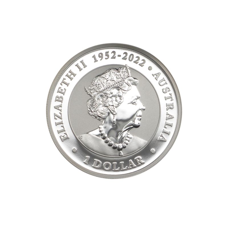 Australien 1$ Wombat 2023, 1 oz  Silber