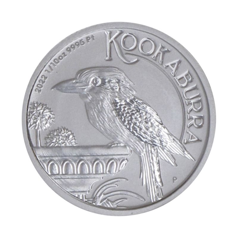 Australien 15 $ Platin  Kookaburra, 1/10 Unze  2022