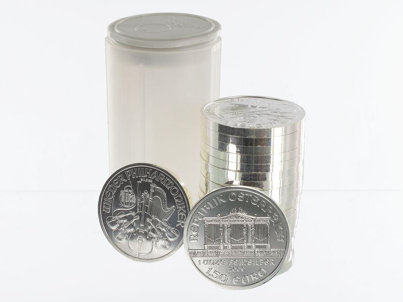 Österreich Philharmoniker, 2009 Tube,  20 x 1 Unze