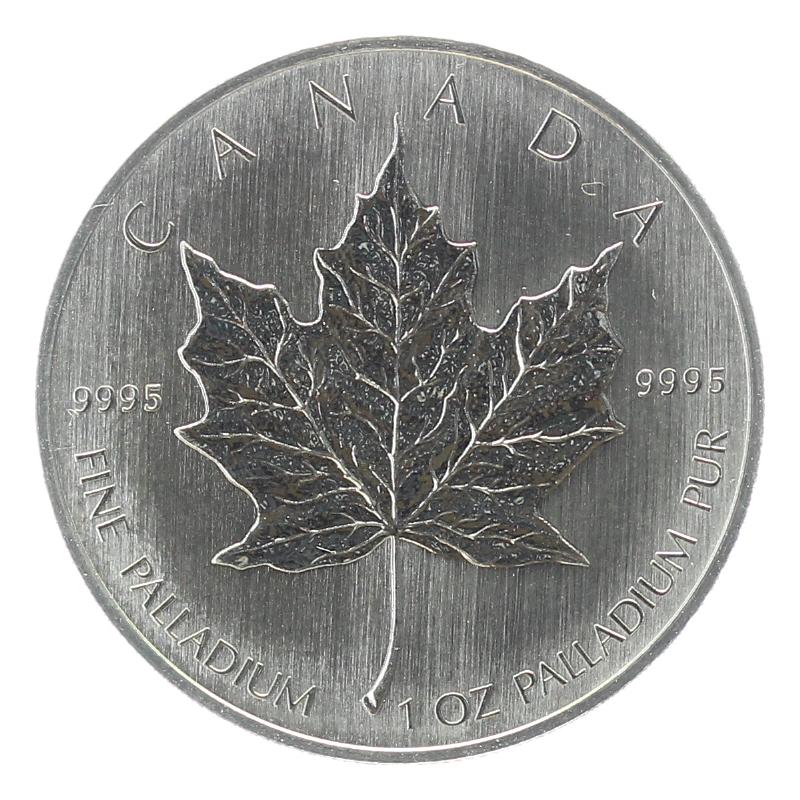 Kanada 50 Dollar 1 oz Maple Leaf, 1 oz Palladium