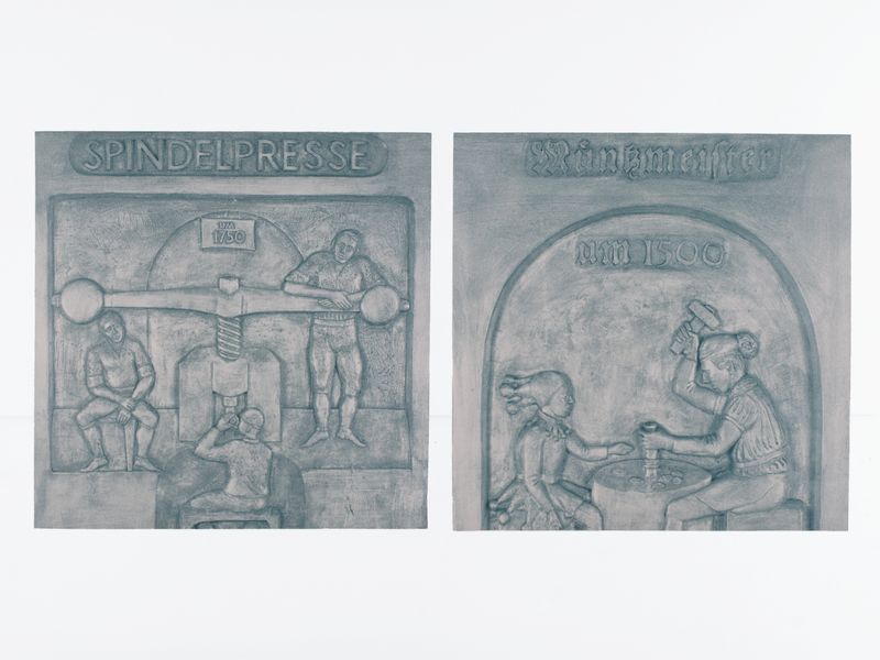 50 Jahre DM (5) A D F G J kpl. PP, Blister