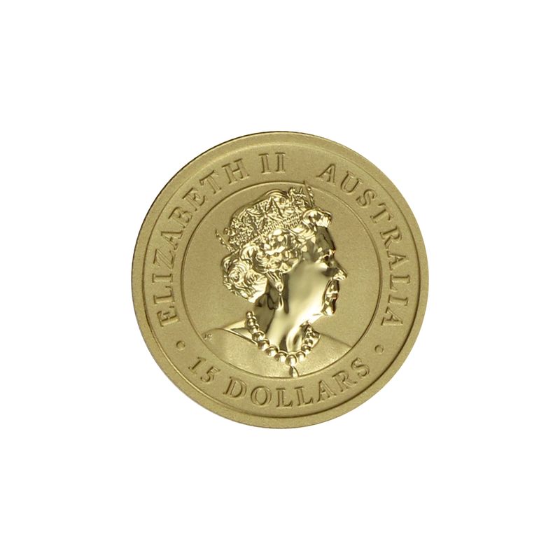 Australien 15 $ Nugget Känguru, 1/10 Unze  2020