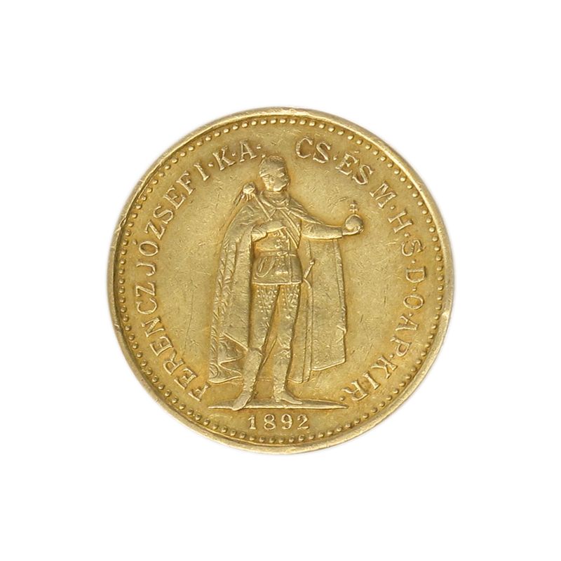 Ungarn 10 Korona Joseph I. 1892