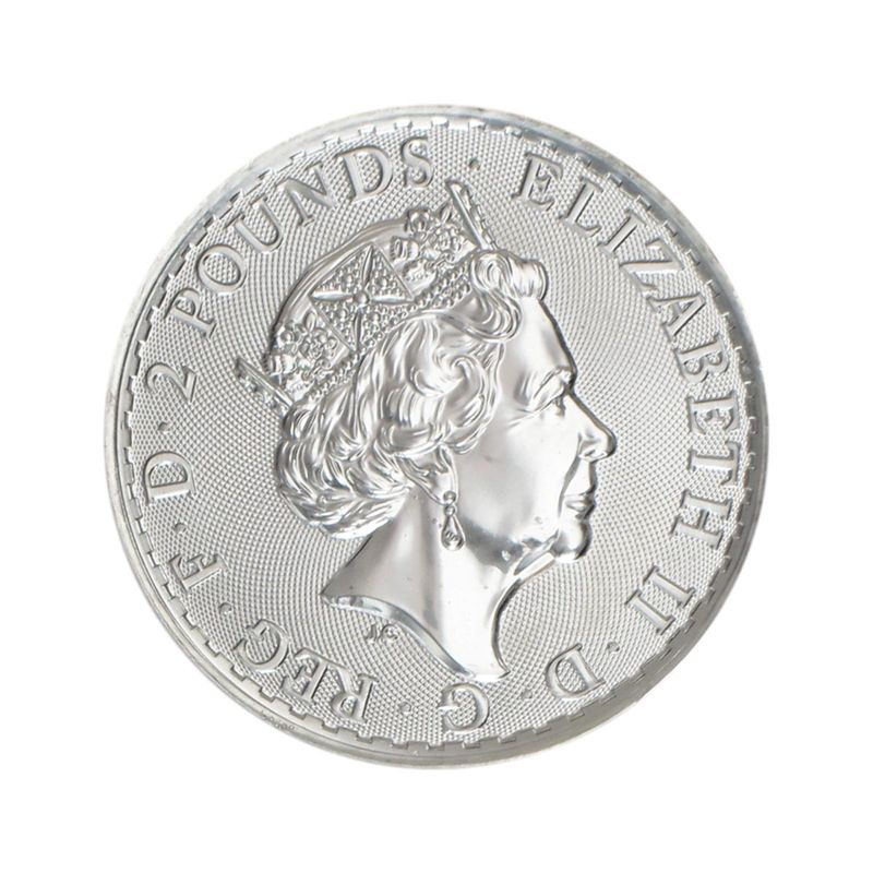 GB 2 Pfd. Silber Britannia 2021, 1 oz