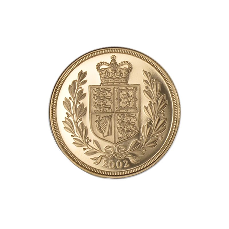 GB Thronbesteigung 2002 Jahressatz 3 Werte, PP (B+C)