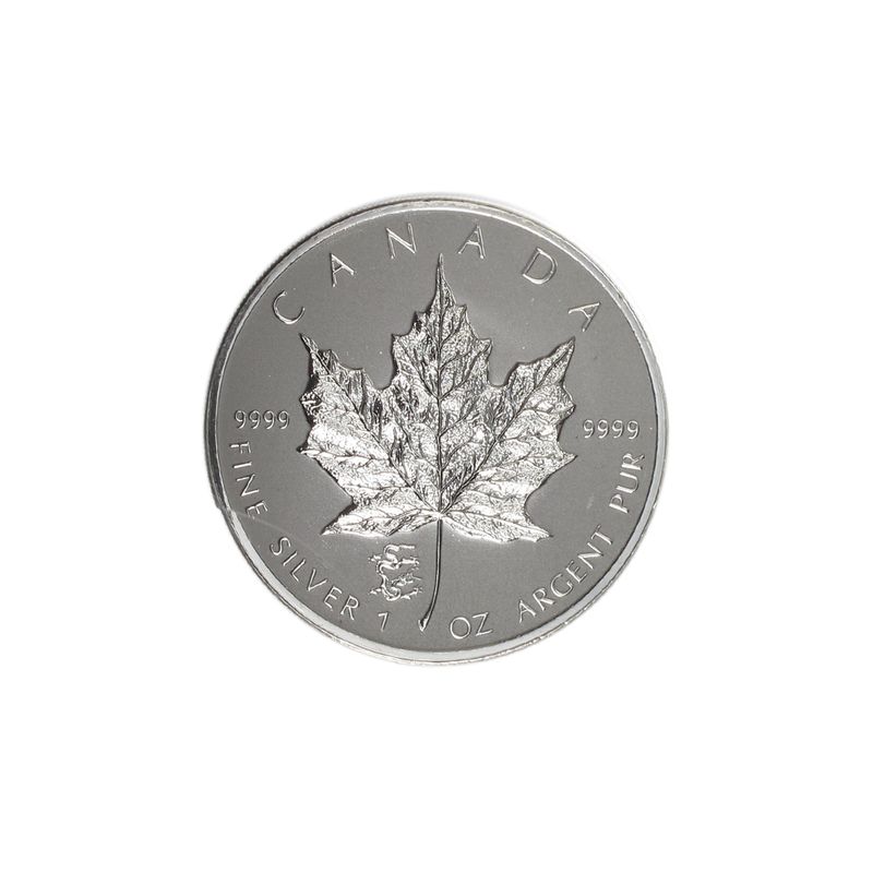 Kanada 5$ Maple Leaf 2012, Privy Mark Drache