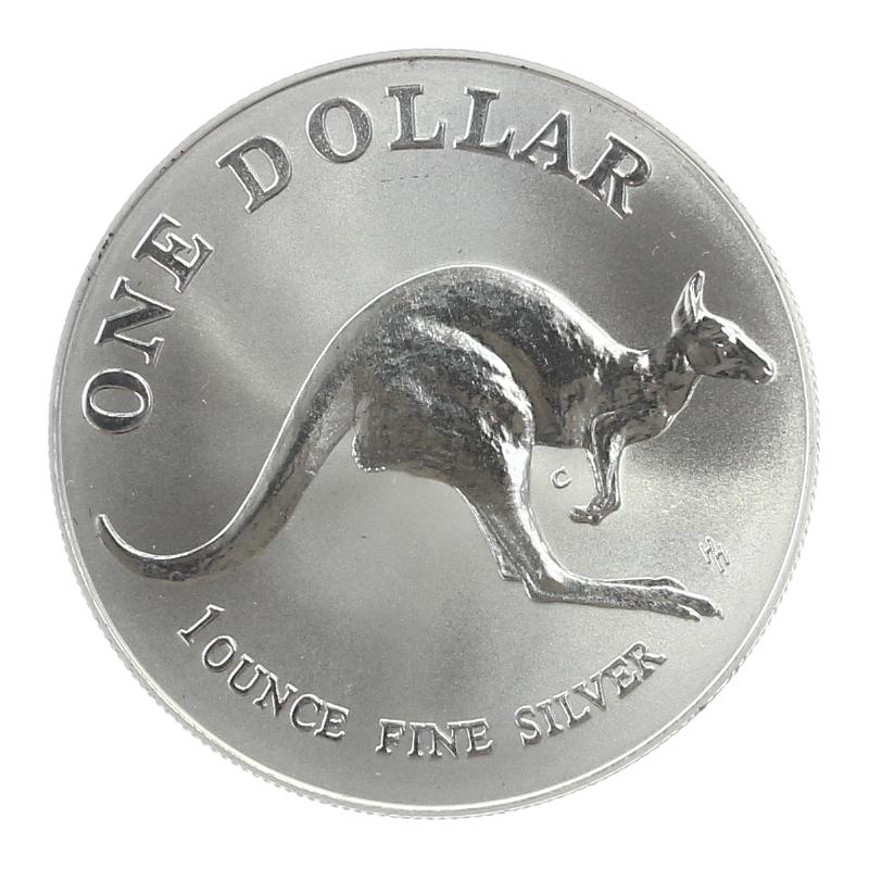 Australien 1$ Känguru 1993, 1 oz  Silber
