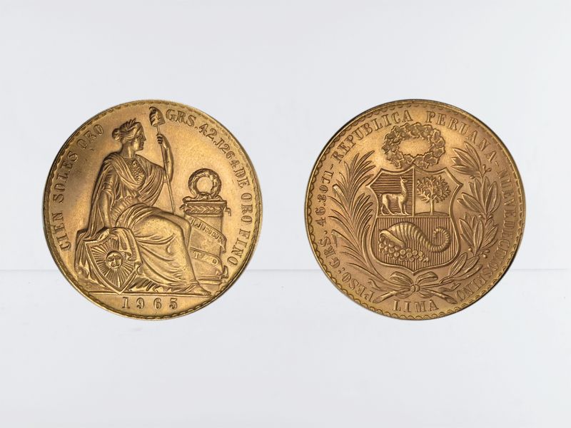 Peru 100 Soles Liberty 1965