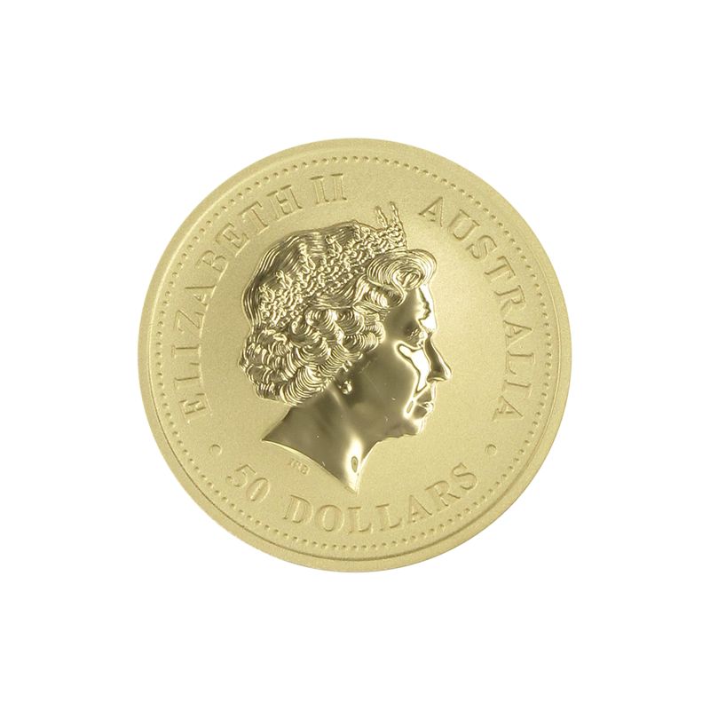Australien 50 $ Lunar I Hund, 1/2 Unze  2006