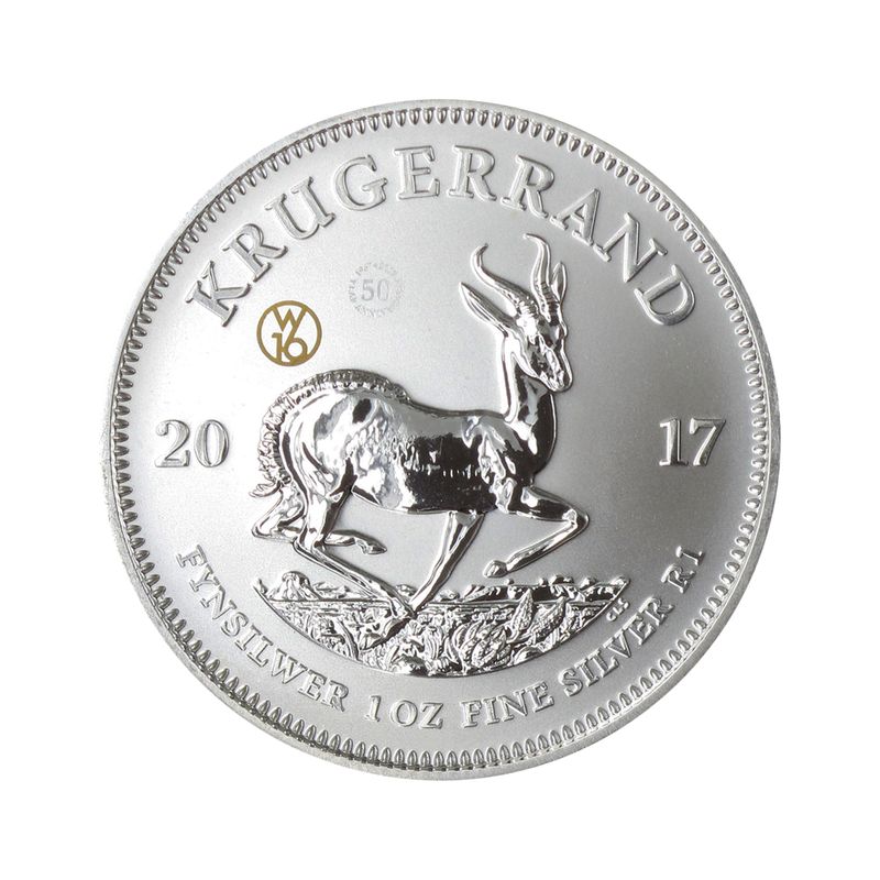 Südafrika Krügerrand 50th Anniversary 2017, Privy W16. 1 Unze