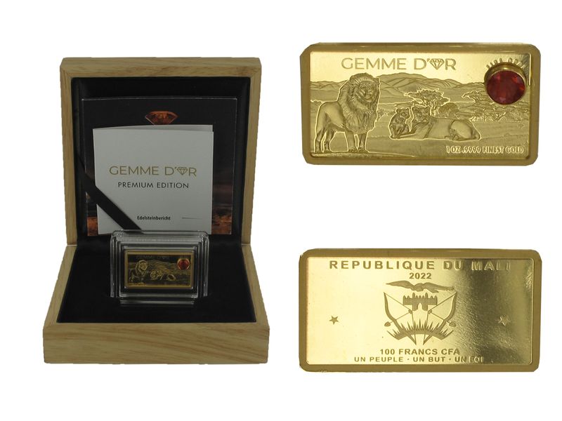 Mali Löwen 2022, Feueropal PP, (B+C)