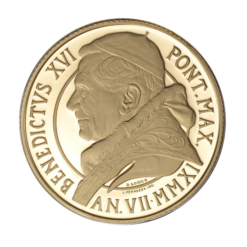 Vatikan 20 €+50 € Gold, 2011, Petrus-Set original