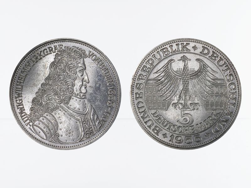 BRD 5 DM Markgraf v. Baden 