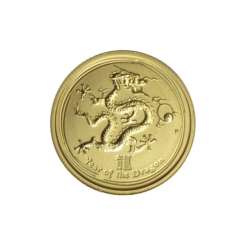 Australien 15$ Lunar II  Drache, 1/10 Unze  2012