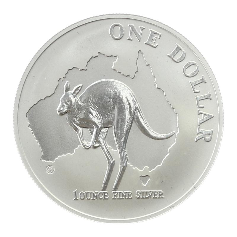 Australien 1$ Känguru 2000, 1 oz  Silber
