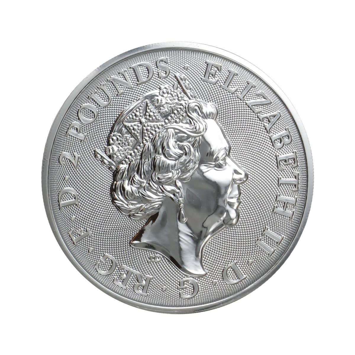 GB 2 Pfd. Silber Buckingham Palace 2019, 1 oz