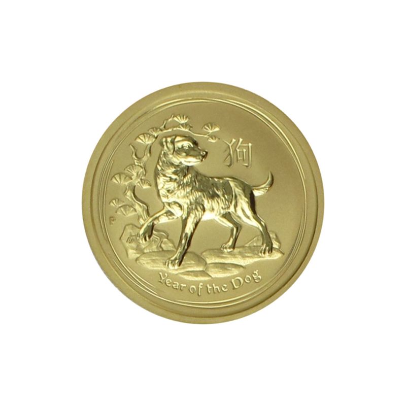 Australien 25$ Lunar II  Hund, 1/4 Unze  2018