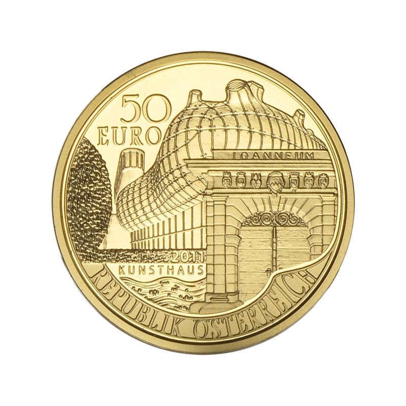 Österreich 50 Euro Gold, 2011, 200 Jahre Joanneum