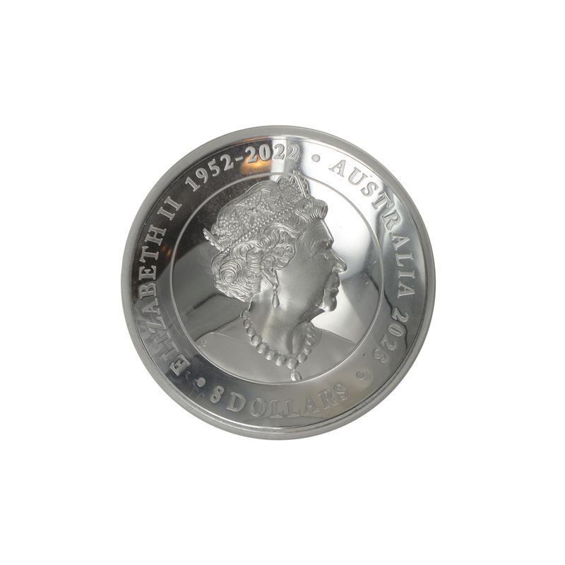 Australien 1$ Silver Swan 2023 , PP high relief, 5 oz  Silber