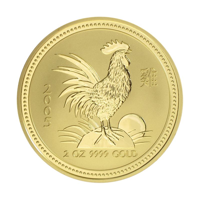 Australien 200 $ Lunar I Hahn, 2 Unzen  2005