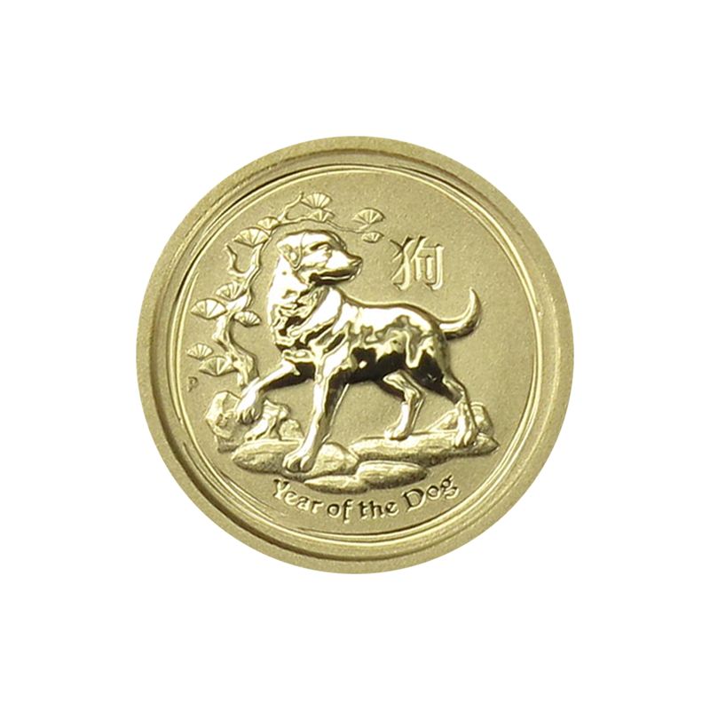 Australien 5$ Lunar II  Hund, 1/20 Unze  2018