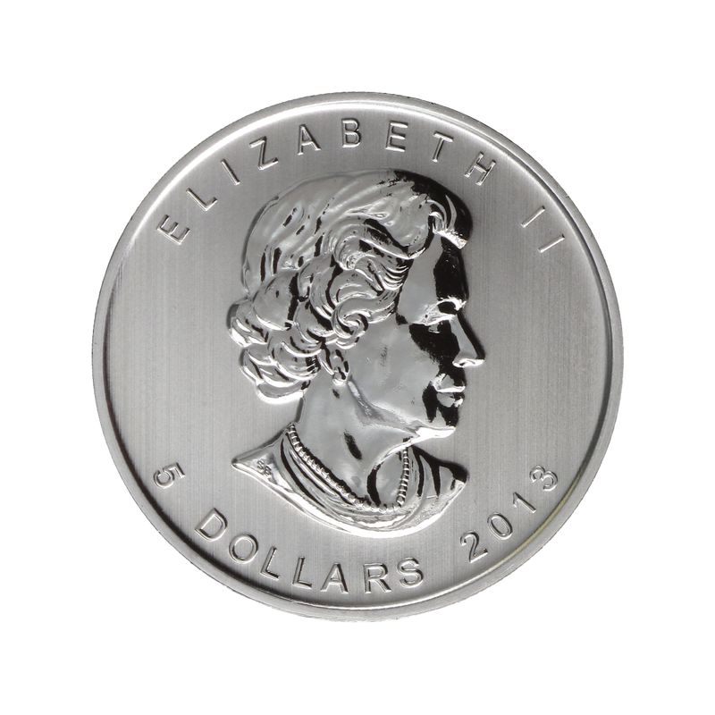 Kanada 5$  Wildlife Bison ,  1 oz  2013