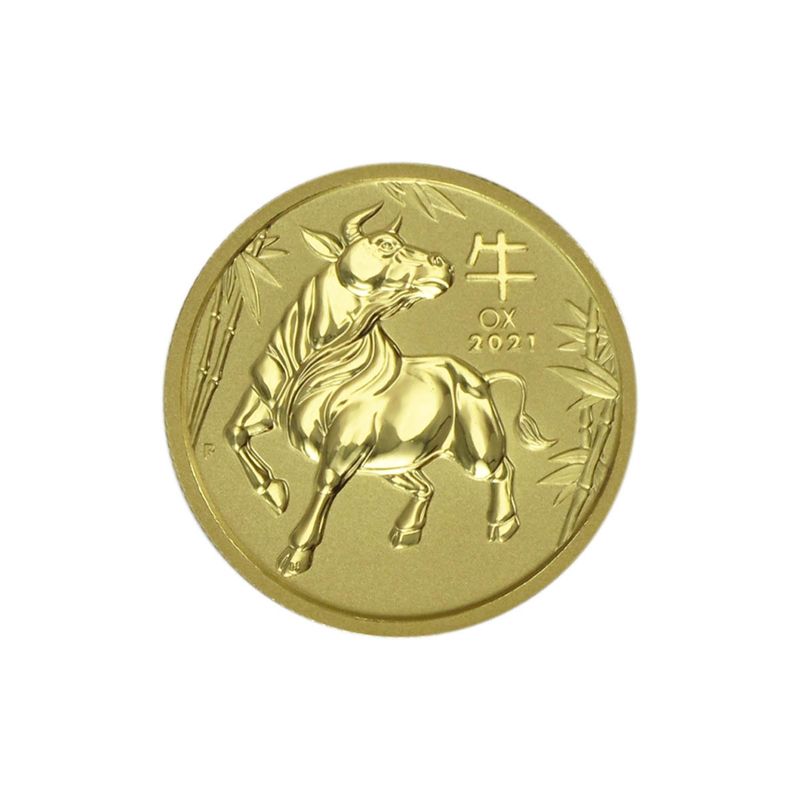 Australien 25$ Lunar III  Ochse, 1/4 Unze  2021