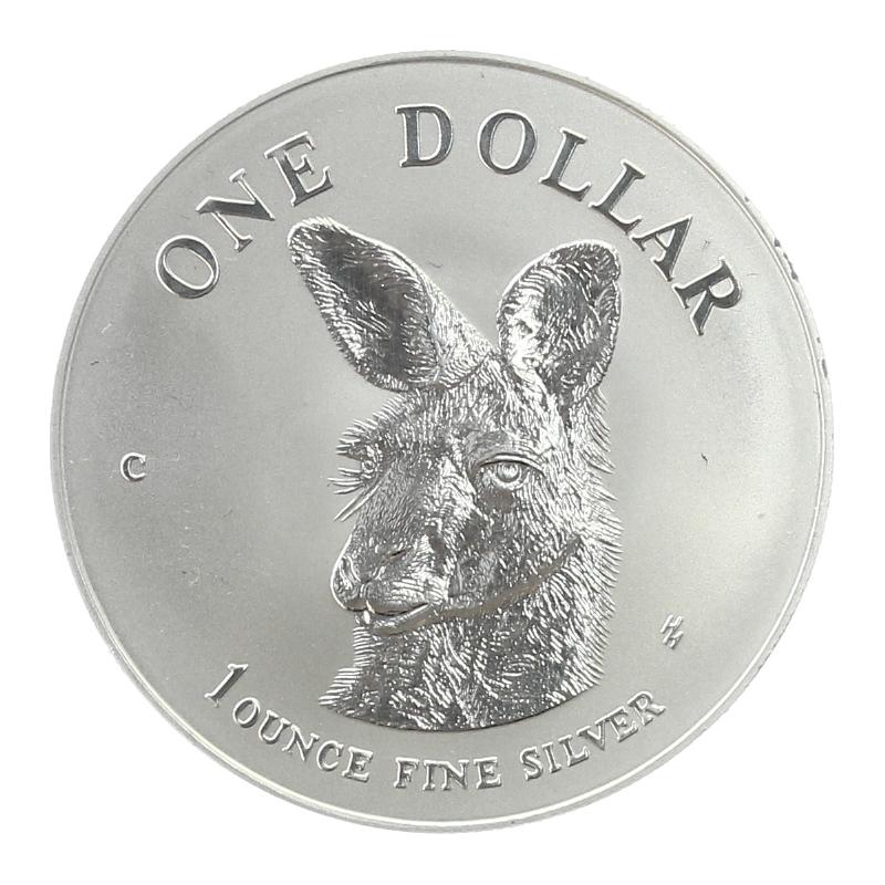 Australien 1$ Känguru 1995, 1 oz  Silber