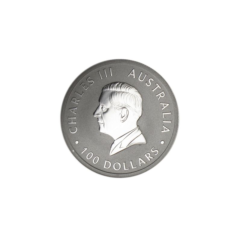 Australien 100 $ Platin  Känguru, 1 Unze  2025