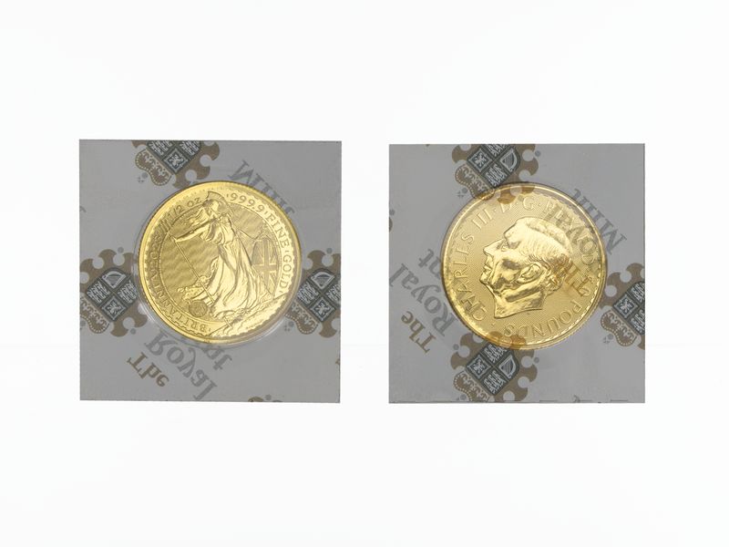 Großbritannien  50 Pfund Britannia  2023, 1/2 Unze