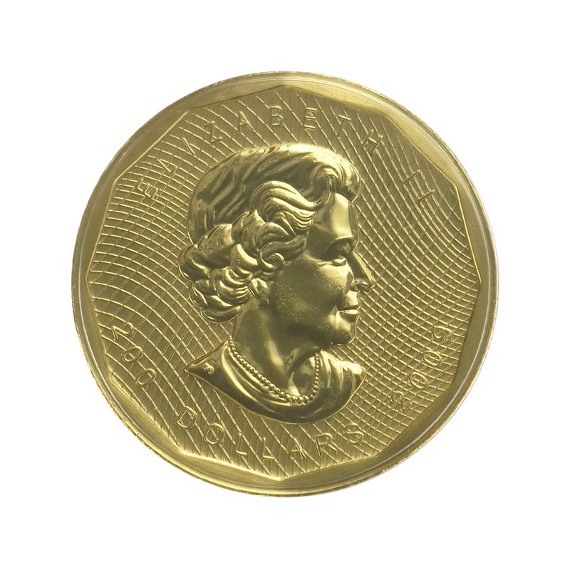 Kanada 200 Dollar  Maple Leaf  2009, 1 Unze Feingold