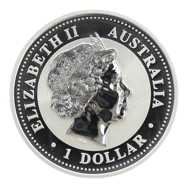 Australien 1$ Kookaburra 2009, 1 oz  Silber
