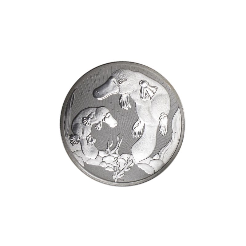 Australien 2$ Next Generation Platypus 2021, 2 oz  Silber