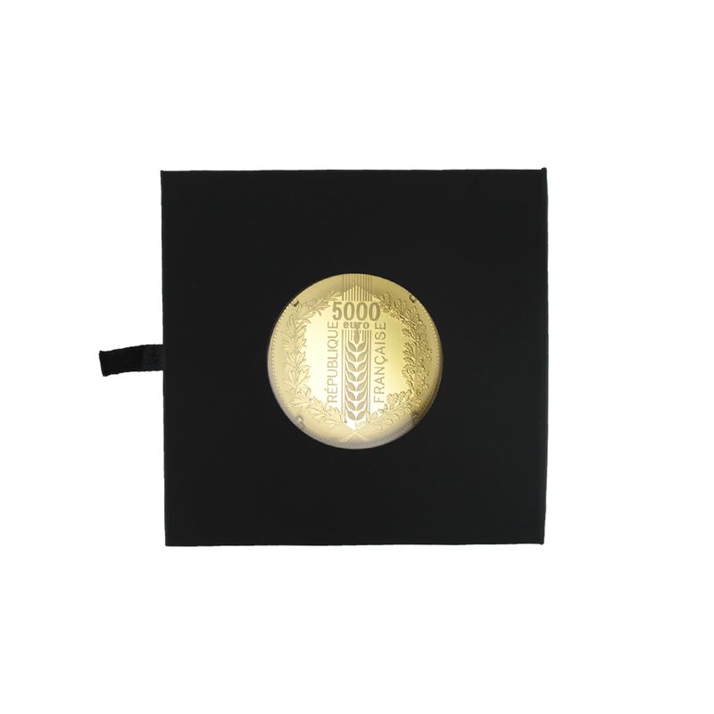 Frankreich 5000 Euro Gold, 2021, Der Lorbeer