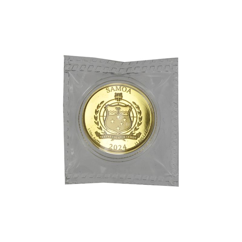 Samoa 15 Dollars Golden Eagle 2024, PP