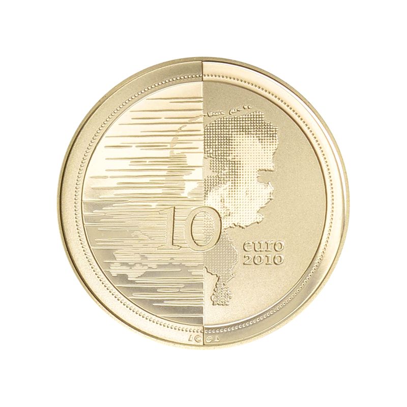 Niederlande 10 Euro Gold, 2010, Waterland,