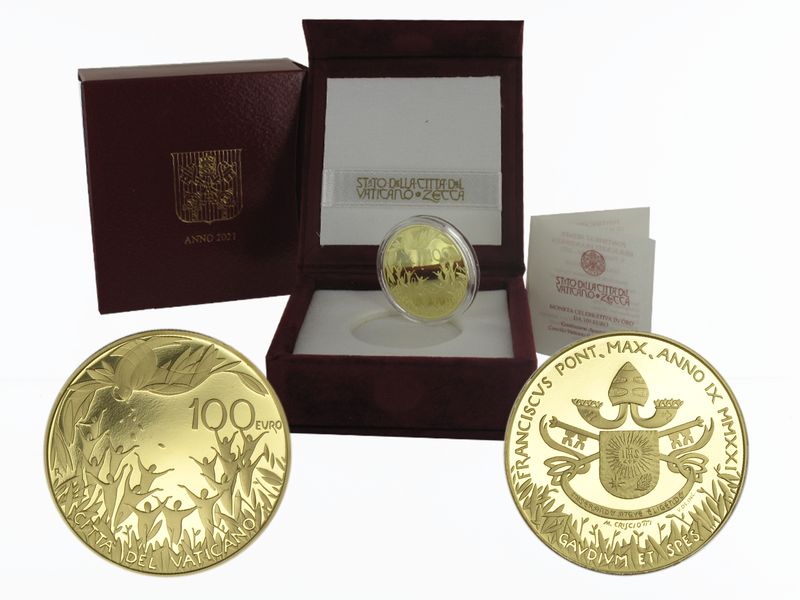 Vatikan 100 € Gold, 2021 Zweites Vatikanisches Konzil